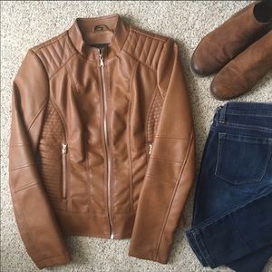 Guess Faux Leather Jacket